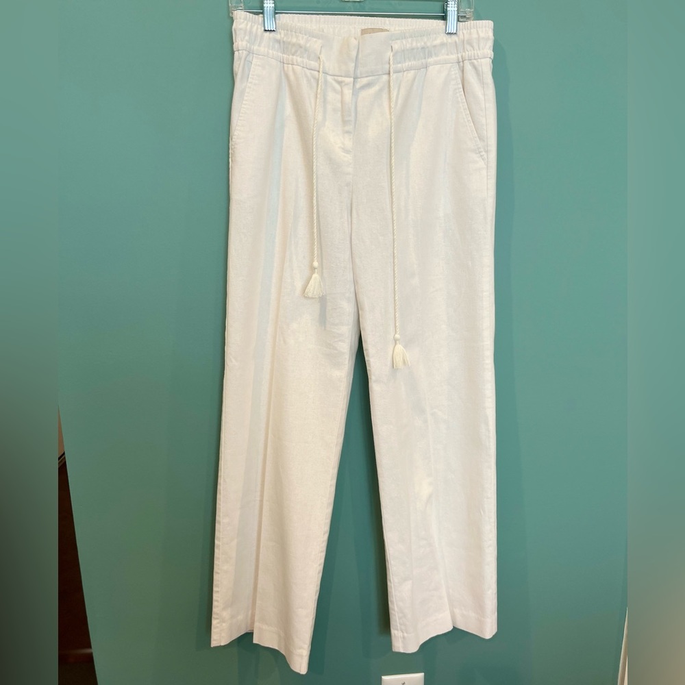 Lightweight linen pants